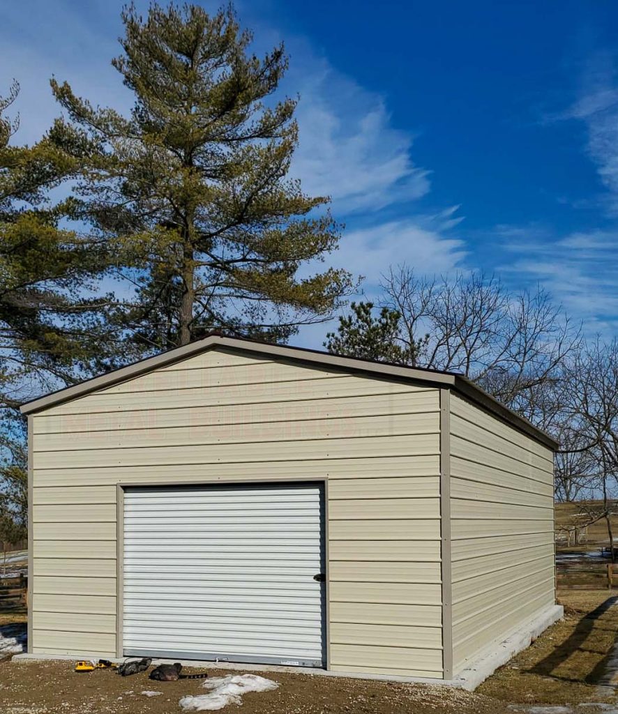 vertroofaframeshed