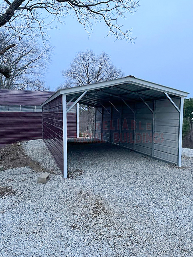 aframeenclosedcarport